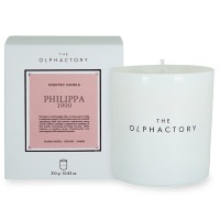 Свеча ароматическая the olphactory, white insignia, philippa 1990, 60 ч (78049)