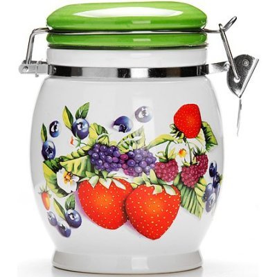 Банка для сыпучих продуктов 700 мл Ягоды LORAINE (26277)