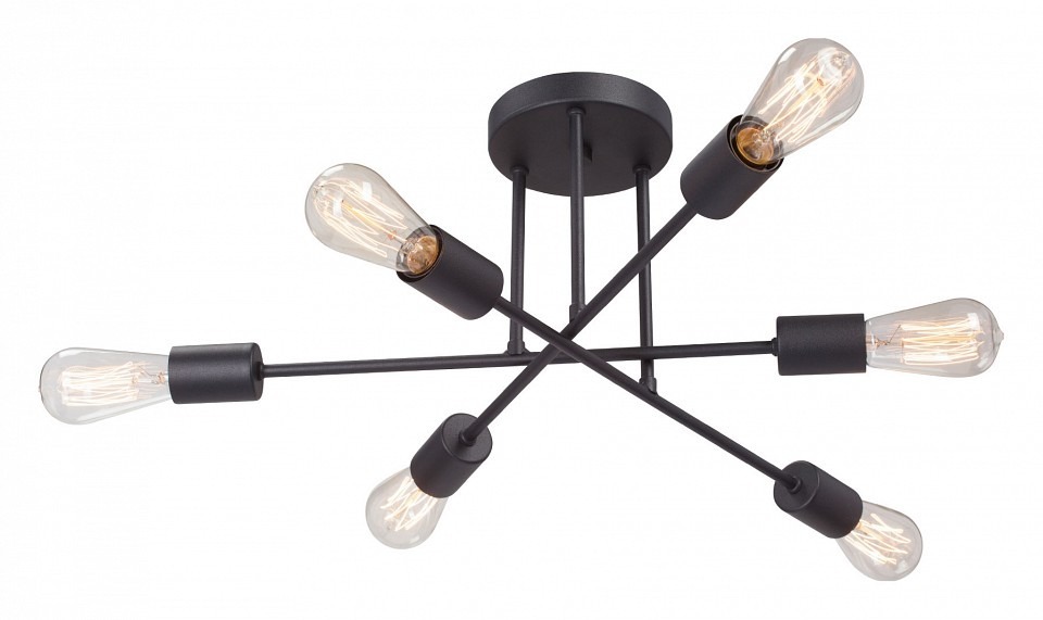 Фото Потолочная люстра Vitaluce V3764 V3764-1/6PL VI_V3764-1_6PL - интернет-магазин МегаТерем в Москве