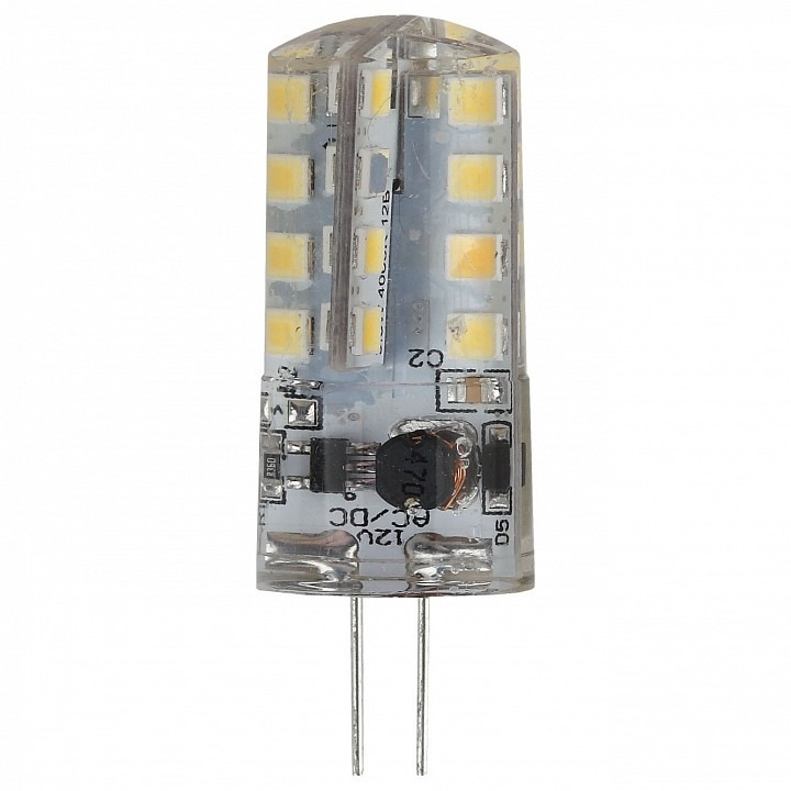 Фото Лампа светодиодная Эра Стандарт G4 3Вт 2700K LED JC-3W-12V-827-G4 ER_B0033193 - интернет-магазин МегаТерем в Москве