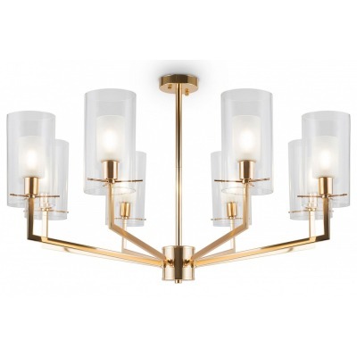 Люстра на штанге Freya Felicity FR5206PL-08FG MY_FR5206PL-08FG