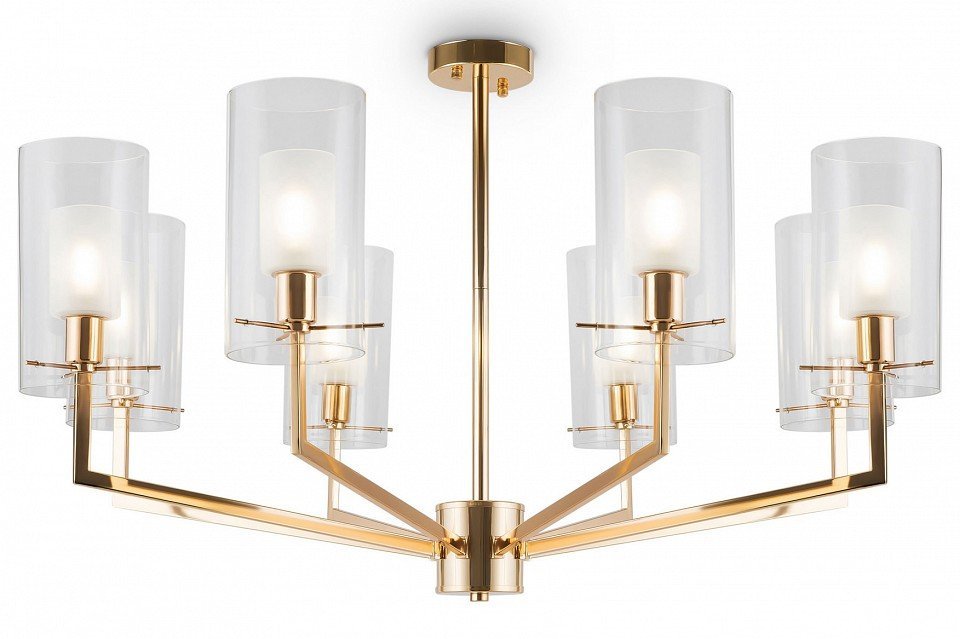 Фото Люстра на штанге Freya Felicity FR5206PL-08FG MY_FR5206PL-08FG - интернет-магазин МегаТерем в Москве