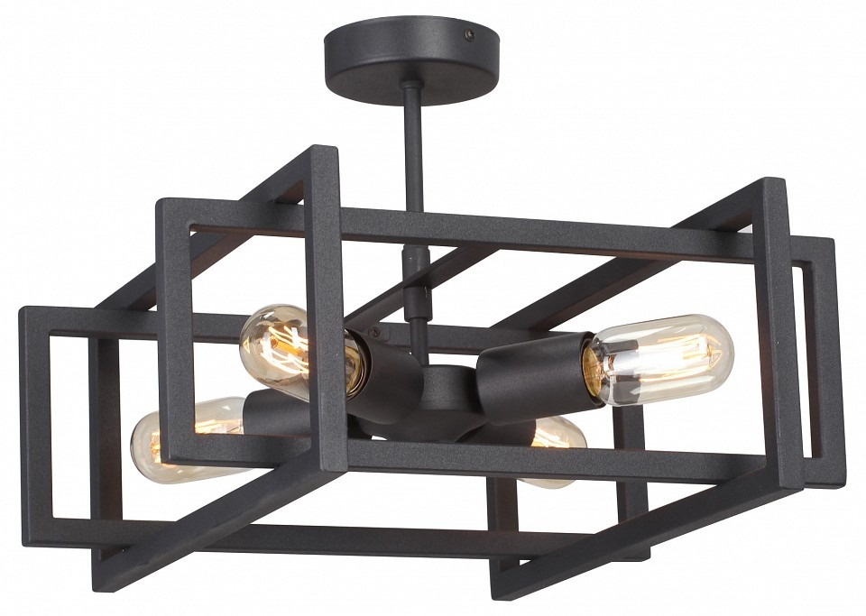 Фото Люстра на штанге Vitaluce V3981 V3981-1/4PL VI_V3981-1_4PL - интернет-магазин МегаТерем в Москве