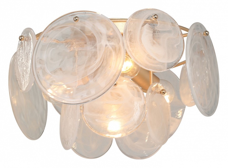 Фото Потолочная люстра Vitaluce V5828 V5828-8/3+1PL VI_V5828-8_3_1PL - интернет-магазин МегаТерем в Москве