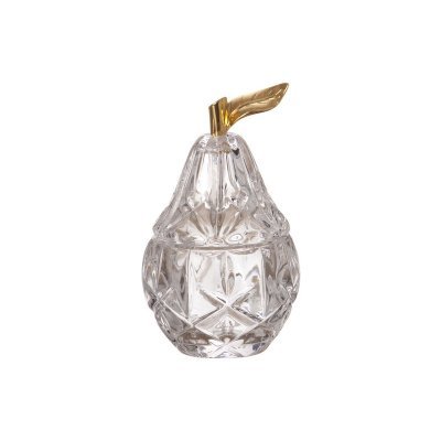 Блюдо для десерта с крышкой "груша" 75 мл. 7*7 см. в=12 см. коллекция "muza" Lefard (355-057)