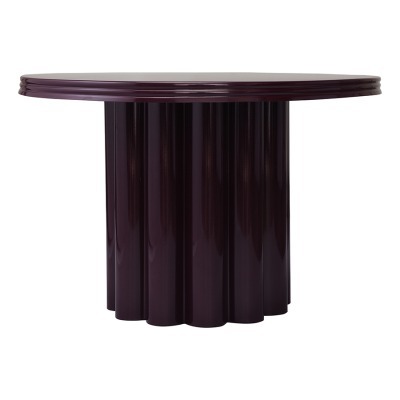 Столик кофейный vivlend, D57 см, ночная слива (78642)