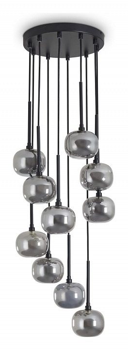 Фото Подвесная люстра Freya Shimmer FR5435PL-10B MY_FR5435PL-10B - интернет-магазин МегаТерем в Москве