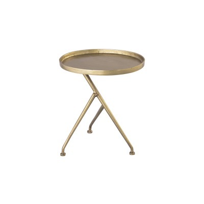 Стол приставной 26962-50, металл, brass antique, ROOMERS FURNITURE