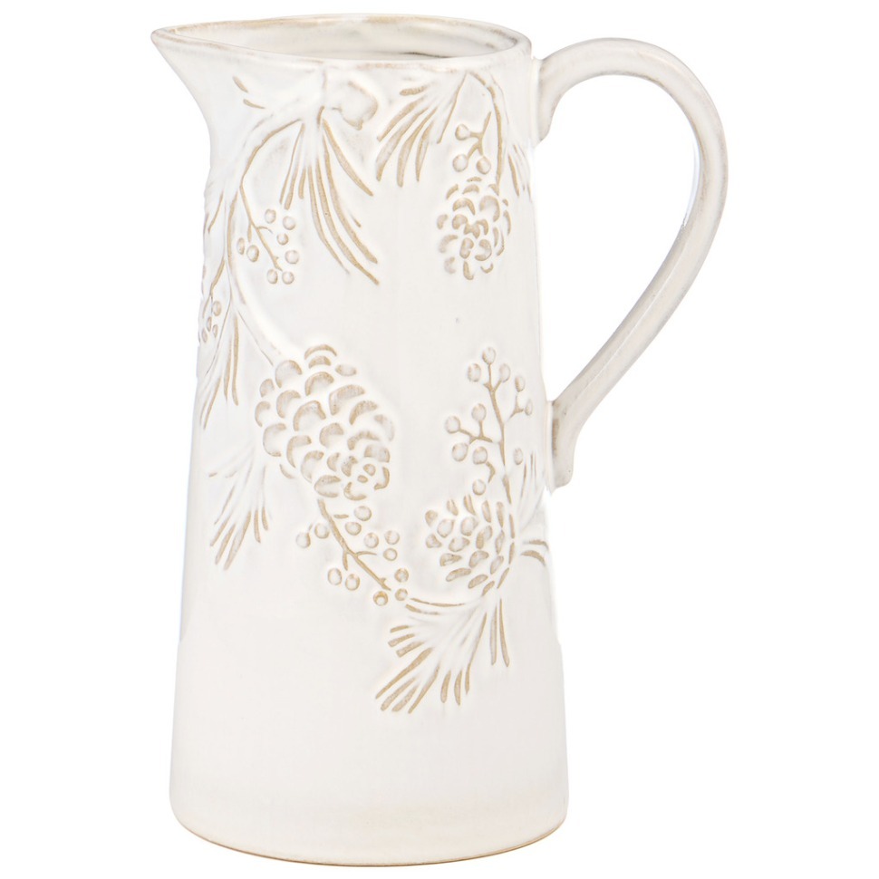 Фото Кувшин коллекция pine cones, 15,8*11*22 см, 1300 мл Bronco (230-520) - интернет-магазин МегаТерем в Москве