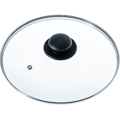 Крышка 26см чер/ручка мет/ободок РОССИЯ (7026)