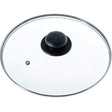 Фото Крышка 26см чер/ручка мет/ободок РОССИЯ (7026) - интернет-магазин МегаТерем в Москве