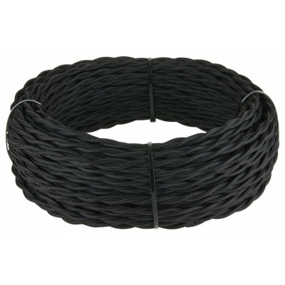 Провод электропитания Werkel Ретро 2х2,5 (черный) W6452308 WRK_a051392