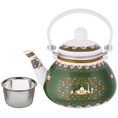 Чайник agness эмалированный...