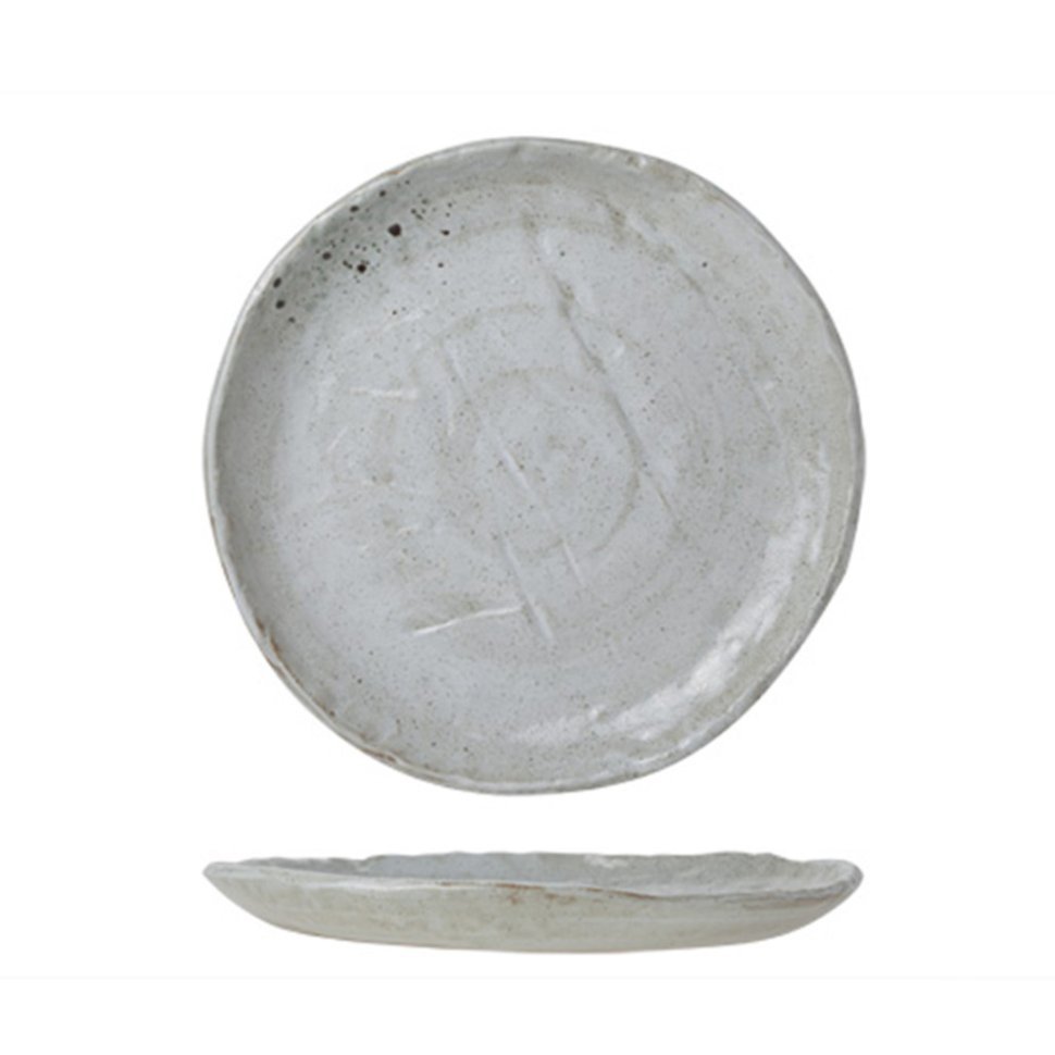 Фото Тарелка 6624027, 27 см, каменная керамика, grey, ROOMERS TABLEWARE - интернет-магазин МегаТерем в Москве