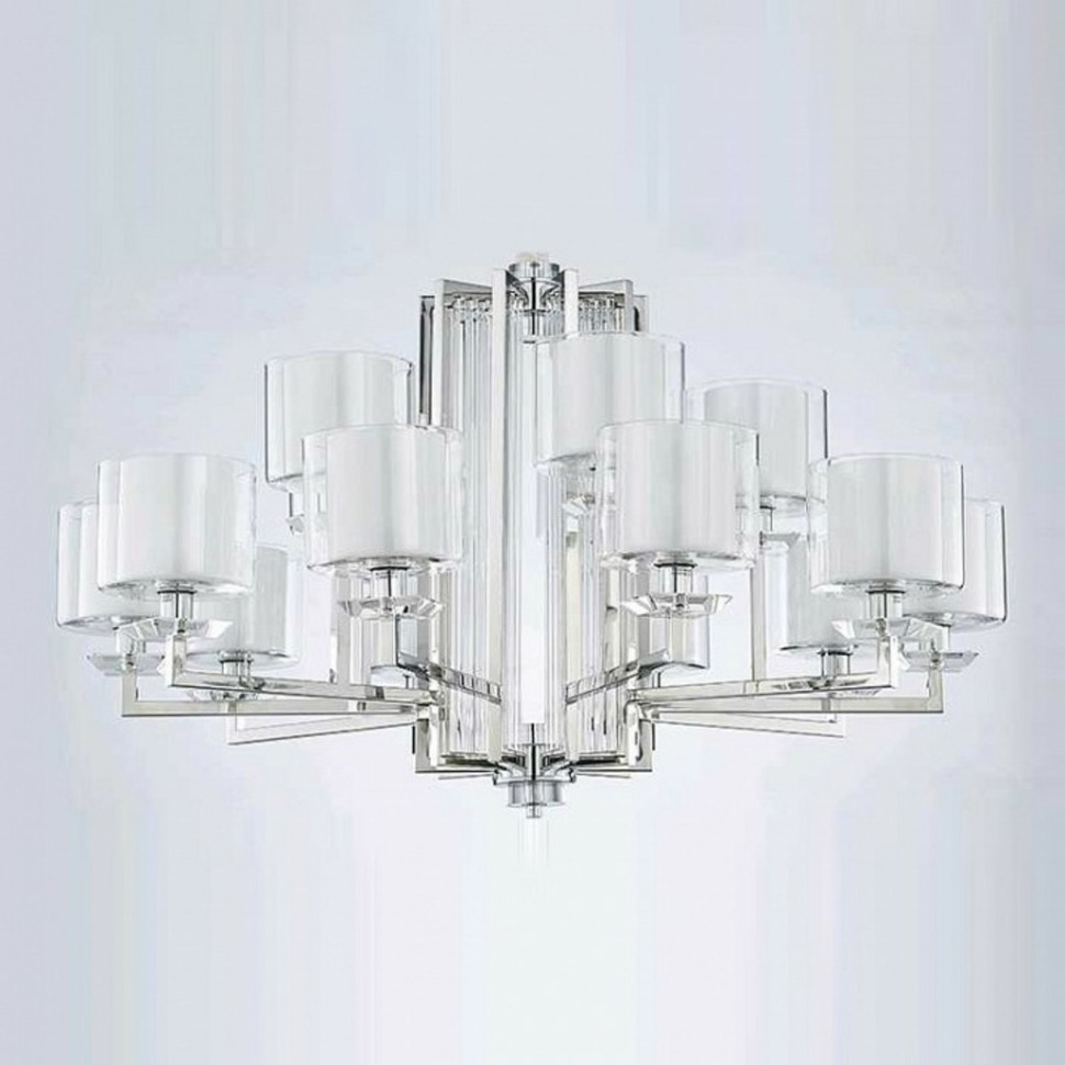 Фото Подвесная люстра Newport 4400 4410+5/C chrome NWP_M0057161 - интернет-магазин МегаТерем в Москве