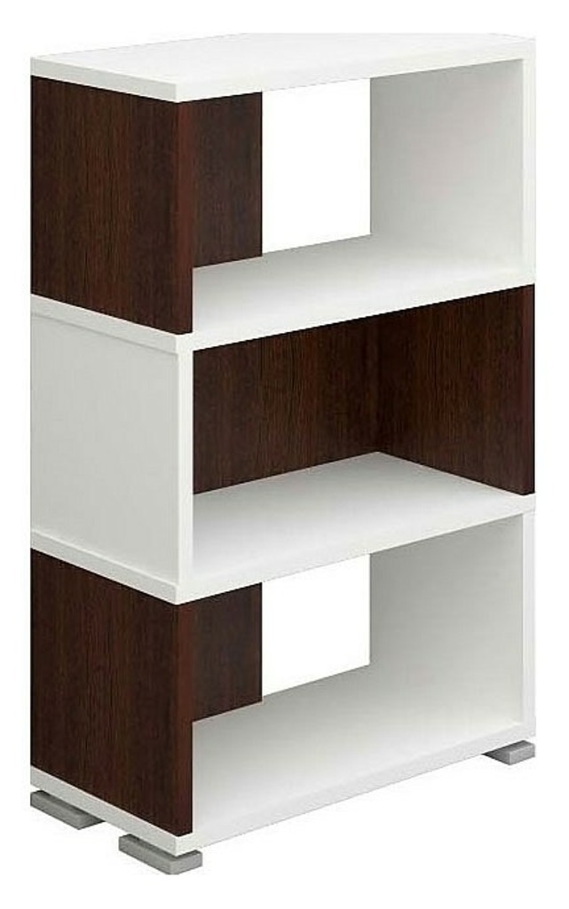 Фото Стеллаж книжный Домино СБ-10-3 MER_SB-10_3_BEV - интернет-магазин МегаТерем в Москве