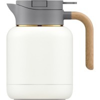 Термос MC'01F, 14, металл, керамика, White, grey, SAMADOYO