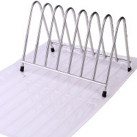 Подставка для тарелок и досок с поддоном (АЛТ408С) Подставка для тарелок и досок с поддоном (АЛТ408С)