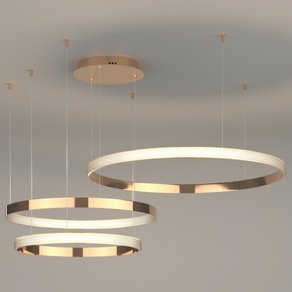 Фото Подвесной светильник Eurosvet Posh 90175/3 медный EV_a045413 - интернет-магазин МегаТерем в Москве