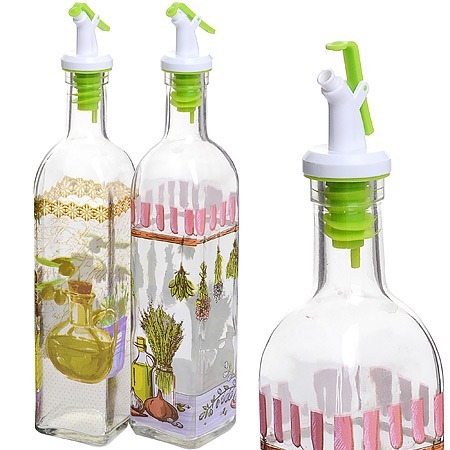 Фото Бутылки для масла и специй с дозатором 2 шт 500 мл MAYER BOCH (26673-1) - интернет-магазин МегаТерем в Москве