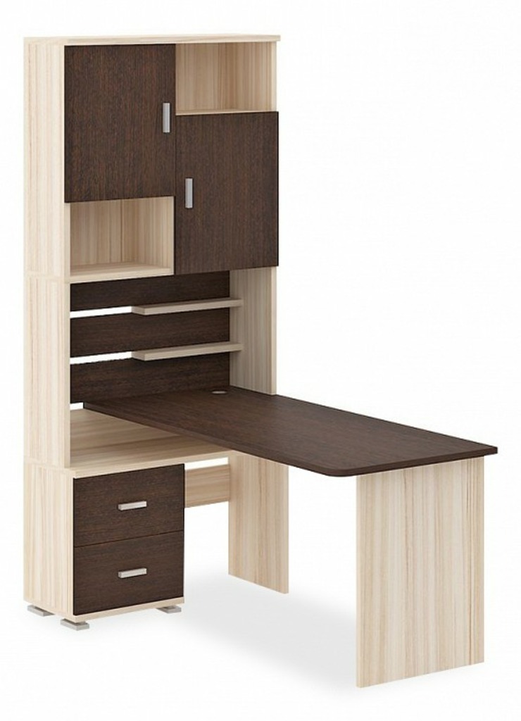 Фото Стол компьютерный Домино СР-720/160 MER_SR-720-160-KVV-LEV - интернет-магазин МегаТерем в Москве