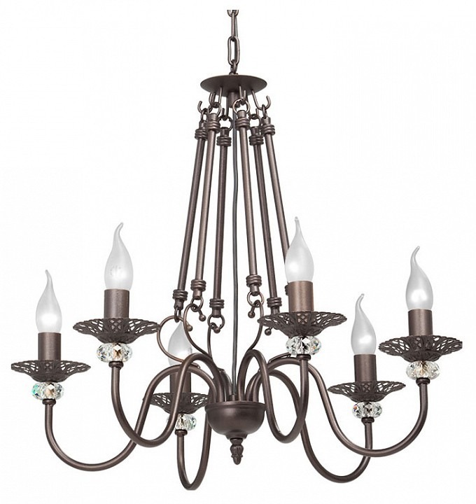 Фото Подвесная люстра Vitaluce V1784 V1784-8/6 VI_V1784-8_6 - интернет-магазин МегаТерем в Москве