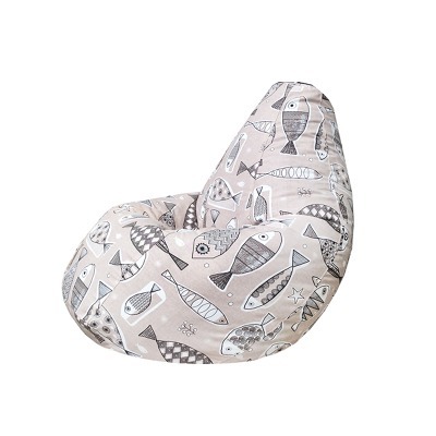 Кресло груша L Fish рыбы Кр...