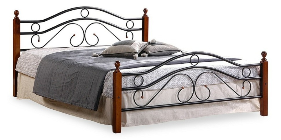 Фото Кровать двуспальная AT-803 TET_5418 - интернет-магазин МегаТерем в Москве