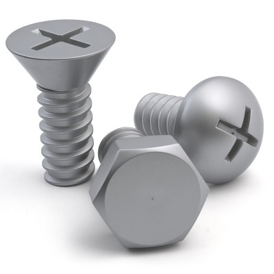 Набор вешалок screw, серый,...