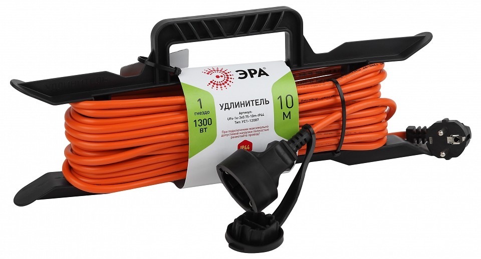 Фото Удлинитель Эра  UFx-1e-3x0.75-10m ER_B0046825 - интернет-магазин МегаТерем в Москве