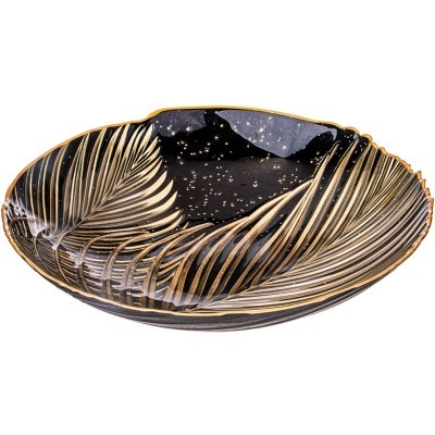 Блюдо глубокое bohemia blac...