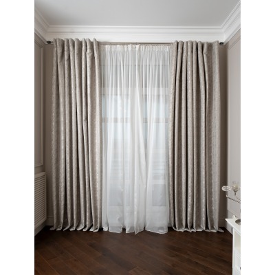 Портьера Ambition серая 275*260 (TT-00013895)