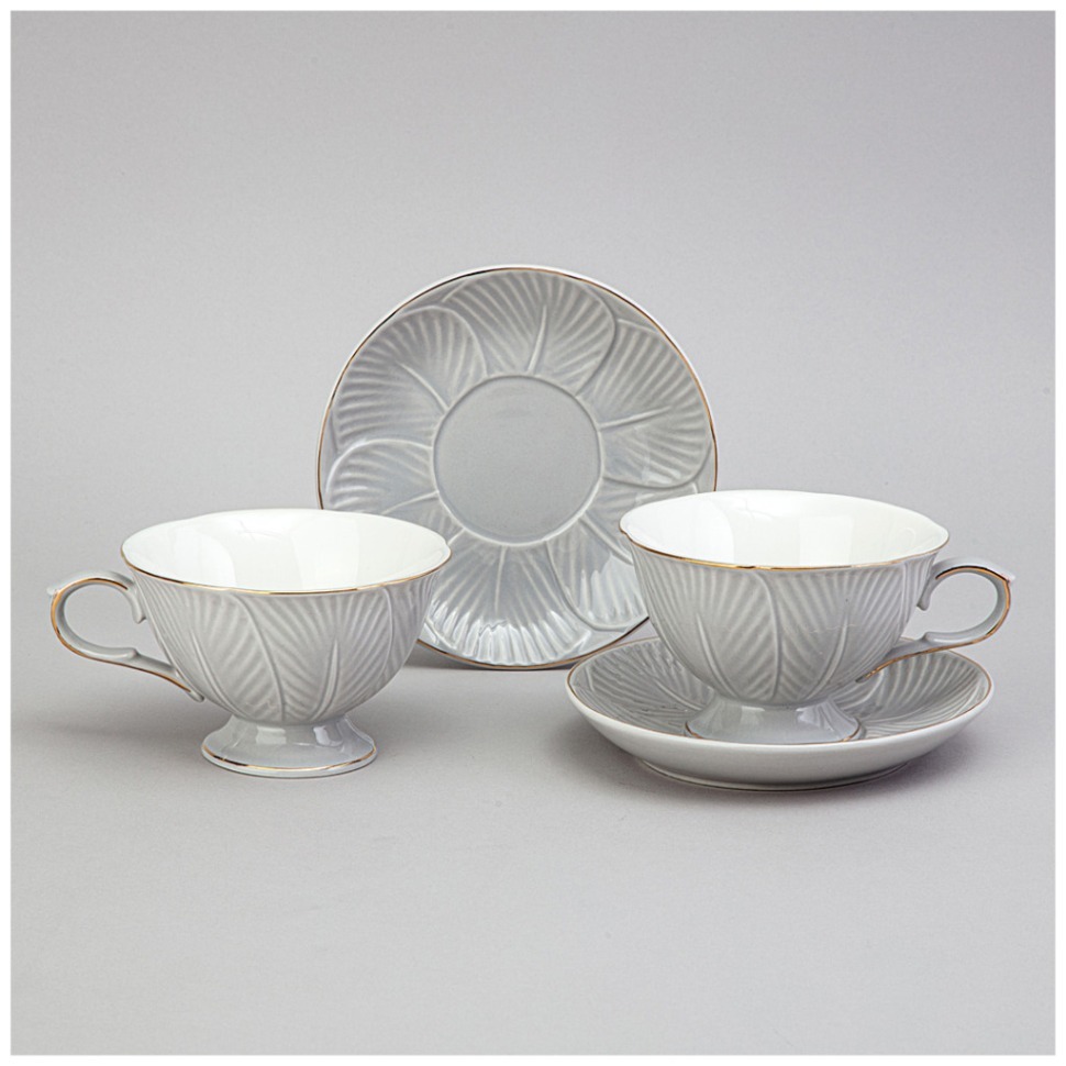 Фото Чайный набор lefard top style на 2 пер. 4 пр. 250 мл (42-552)  - интернет-магазин МегаТерем в Москве