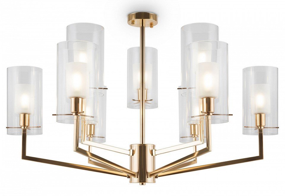 Фото Люстра на штанге Freya Felicity FR5206PL-09FG MY_FR5206PL-09FG - интернет-магазин МегаТерем в Москве