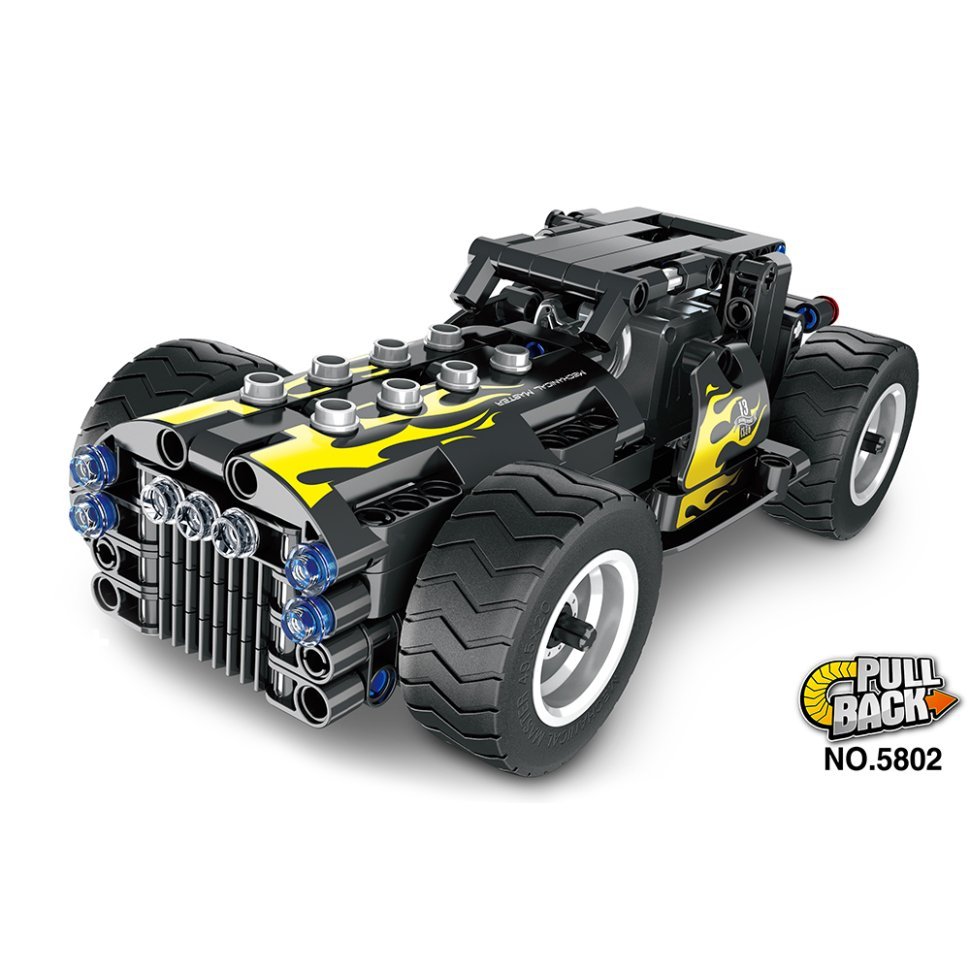 Фото Конструктор QiHui Technics Шорт-Корс (инерционная модель), 177 деталей (QH5802) - интернет-магазин МегаТерем в Москве