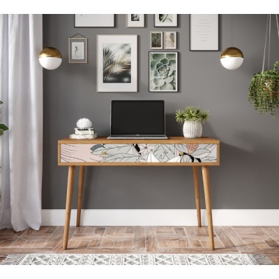 Стол рабочий Berber малый принт 50 арт BB32/Print_50-ET