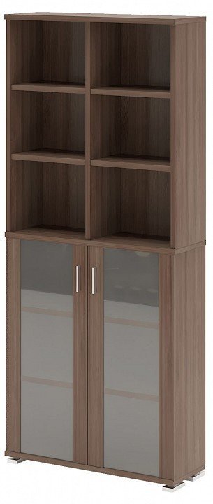 Фото Шкаф-витрина Домино ПУ-30-4-ФС MER_PU-30-4-FS_SH-CH - интернет-магазин МегаТерем в Москве