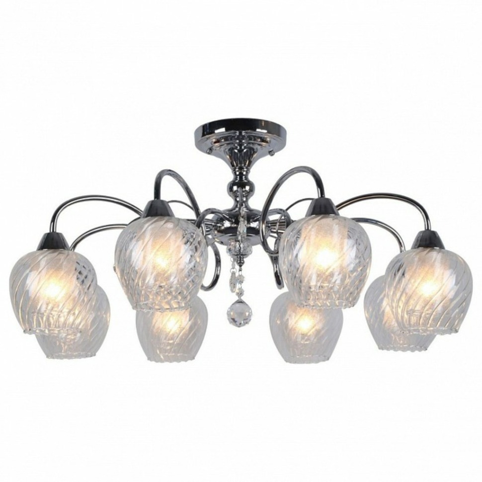 Фото Люстра на штанге Omnilux Telti OML-53607-08 OM_OML-53607-08 - интернет-магазин МегаТерем в Москве