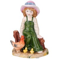 Фигурка lefard "девочка" 10*9,3*13,5 см (101-1173) 