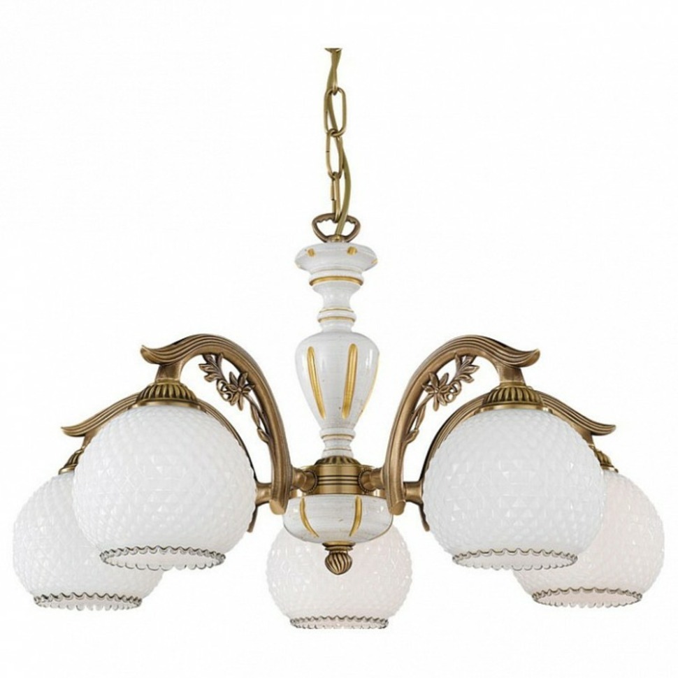 Фото Подвесная люстра Reccagni Angelo 8605 L 8605/5 RA_L_8605_5 - интернет-магазин МегаТерем в Москве