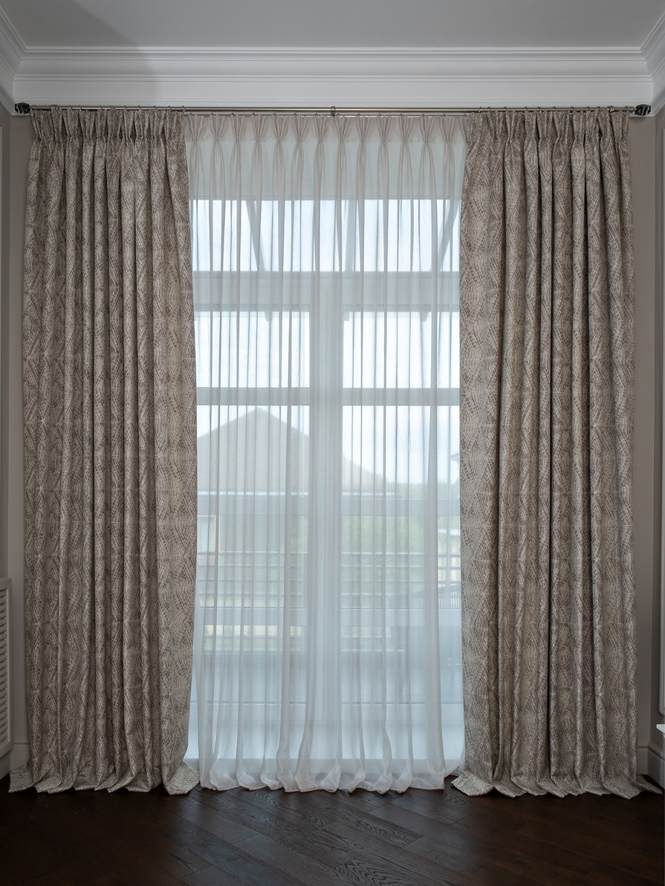 Фото Портьера Serpente золотая 300*260 (TT-00015739) - интернет-магазин МегаТерем в Москве