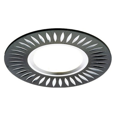 Встраиваемый светильник Ambrella Light Classic A507 A507 BK/AL AMBR_A507_BK_AL