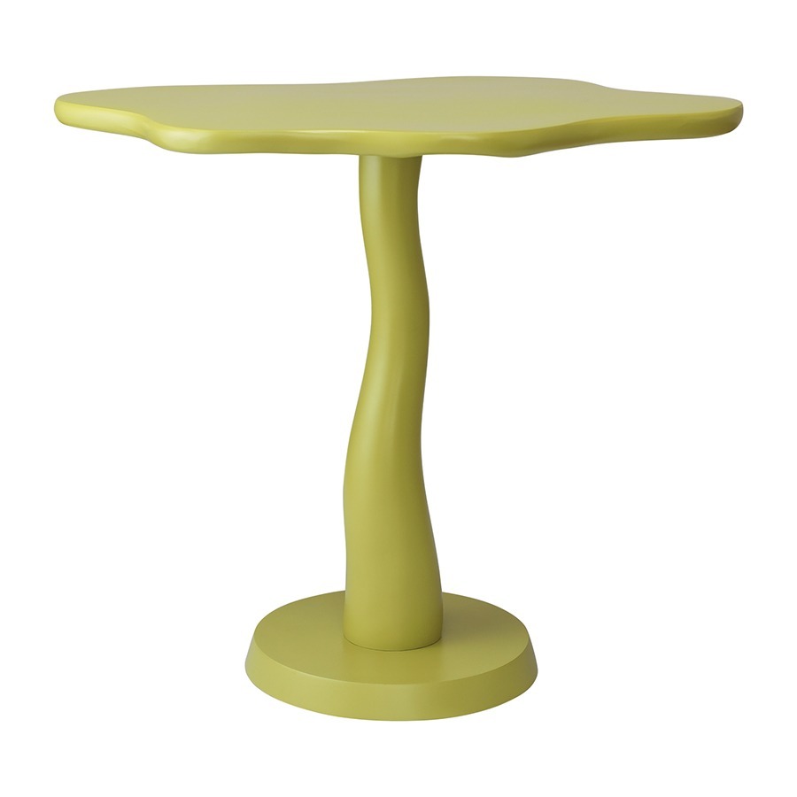 Фото Столик приставной fluid, 56х49 см, лайм (78643) - интернет-магазин МегаТерем в Москве