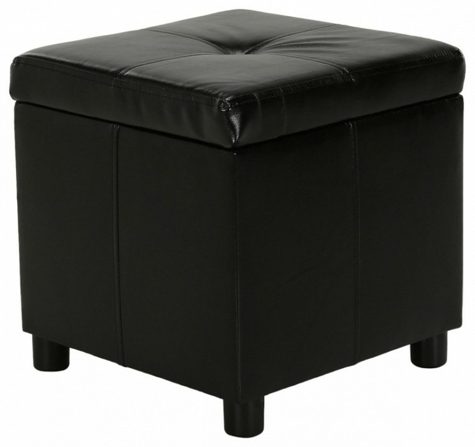 Фото Пуф-сундук Квин College Black STL_2020041004103 - интернет-магазин МегаТерем в Москве