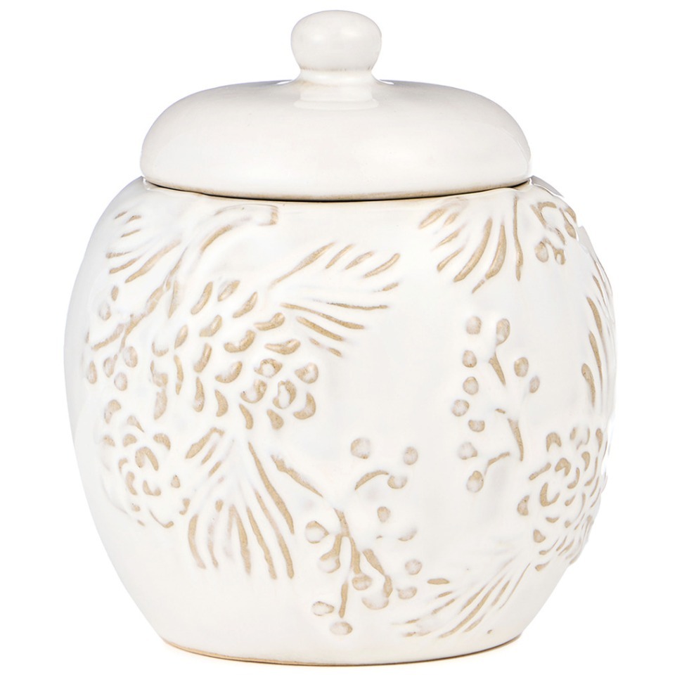 Фото Сахарница коллекция pine cones, 11,2*11,2*12,5 см, 400 мл Bronco (230-542) - интернет-магазин МегаТерем в Москве