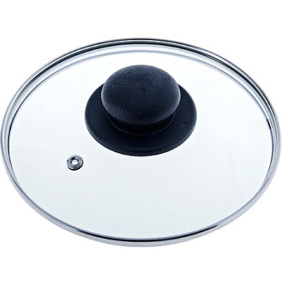 Крышка 18см чер/ручка мет/ободок РОССИЯ (7018)