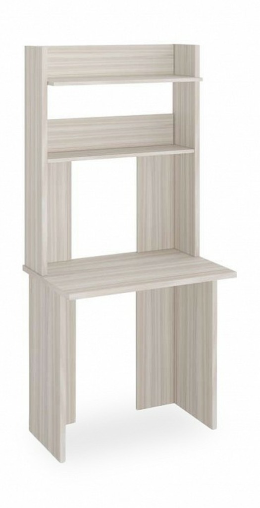 Фото Стол компьютерный Домино Lite СКЛ-Прям80+НКЛХ 80 MER_SKL-Pryam80-NKLH_80_K - интернет-магазин МегаТерем в Москве