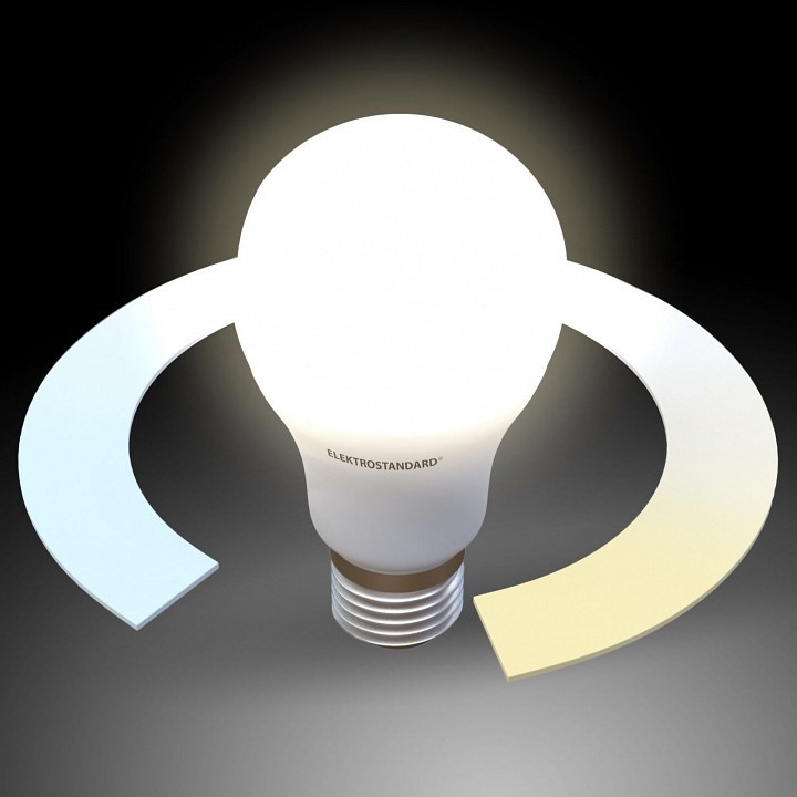 Фото Лампа светодиодная с управлением через Wi-Fi Elektrostandard Умная лампа Classic E27 12Вт 3300-6500K BLE2778 ELK_a071004 - интернет-магазин МегаТерем в Москве