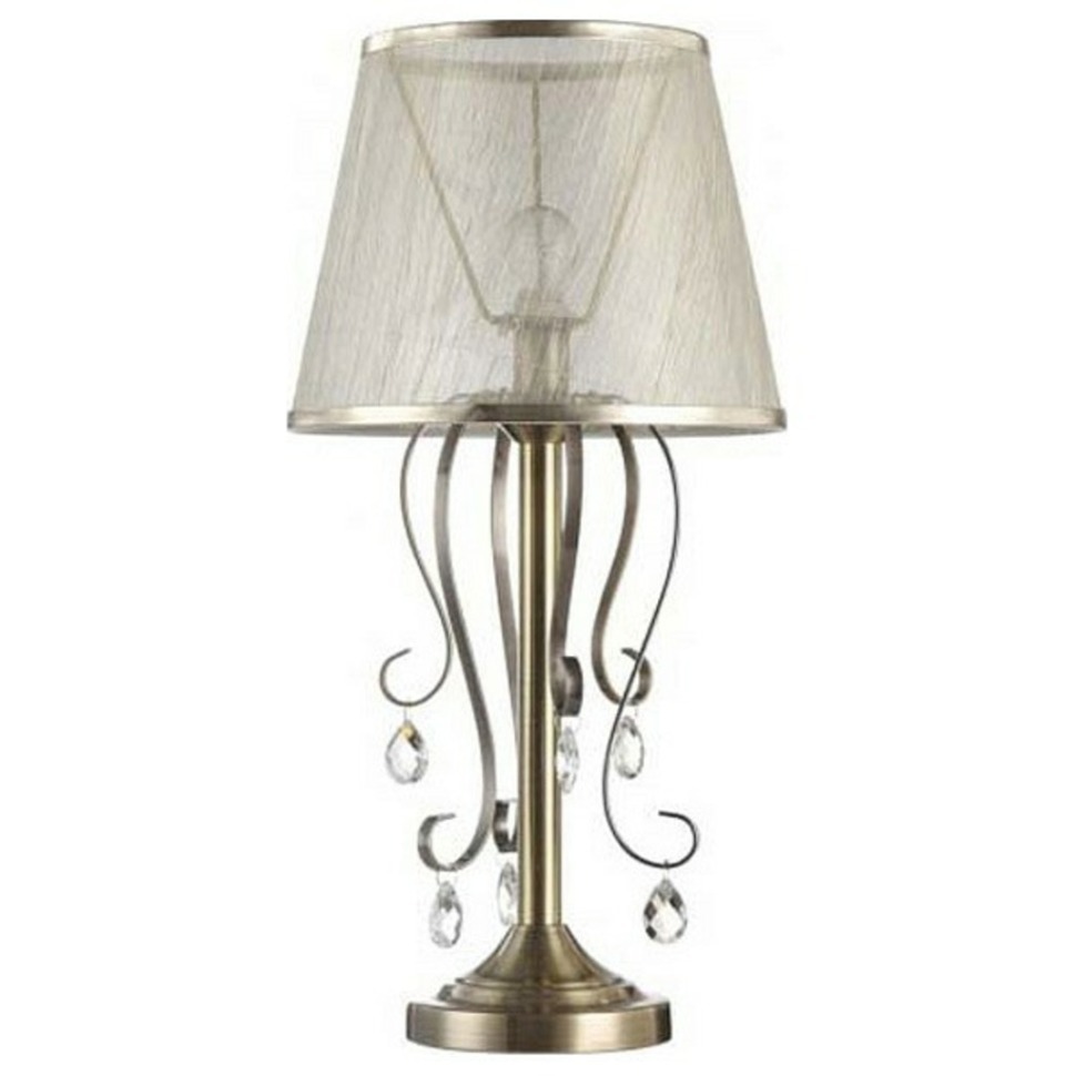 Фото Настольная лампа декоративная Freya Simone FR2020-TL-01-BZ MY_FR2020-TL-01-BZ - интернет-магазин МегаТерем в Москве