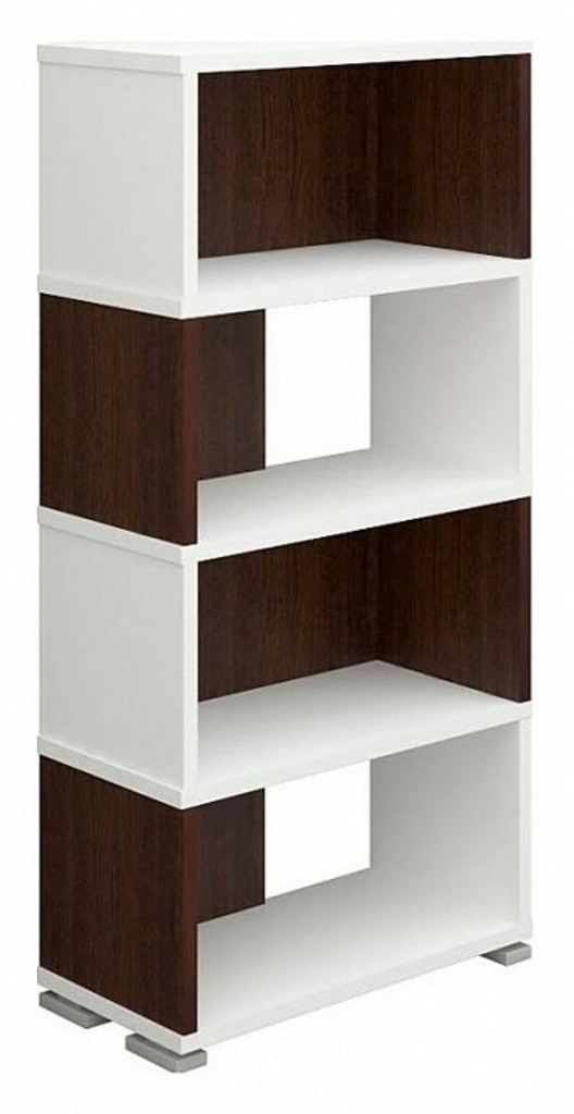 Фото Стеллаж книжный Домино СБ-10-4 MER_SB-10_4_BEV - интернет-магазин МегаТерем в Москве